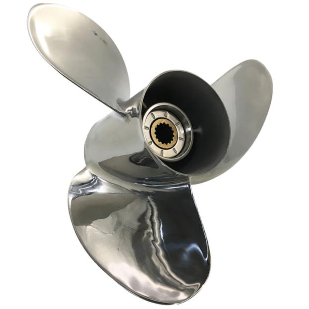 HONDA STAINLESS STEEL OUTBOARD PROPELLER 75-130HP 13 7/8X17